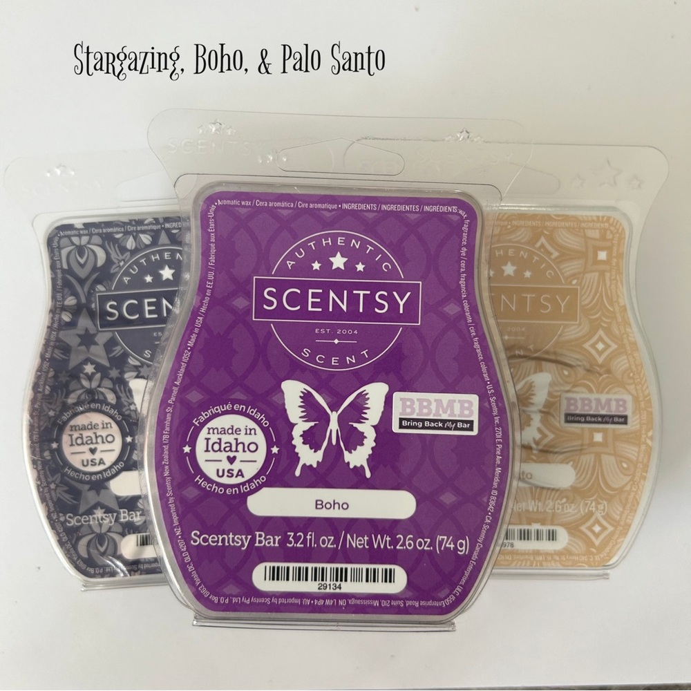 Scentsy Wax Bar Trio